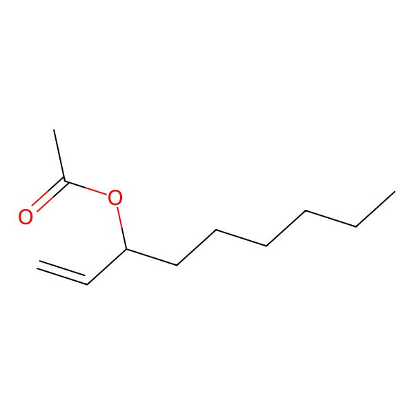 2D Structure of 1-Hexylallyl acetate