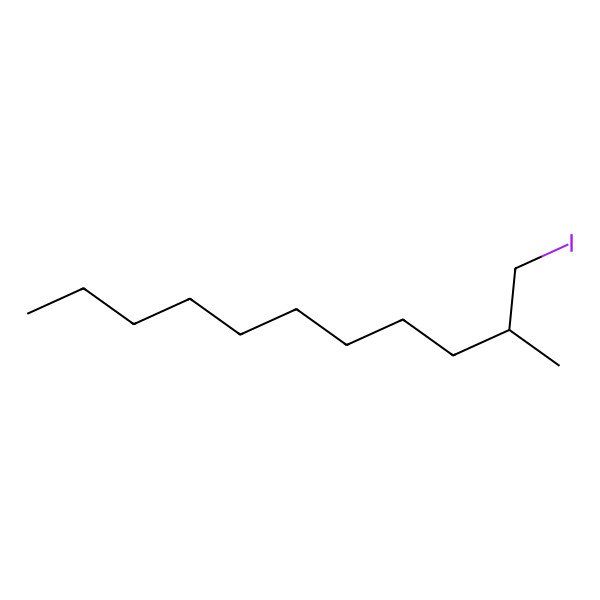 2D Structure of 1-Iodo-2-methylundecane