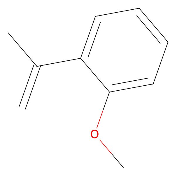 2D Structure of 1-Isopropenyl-2-methoxybenzene