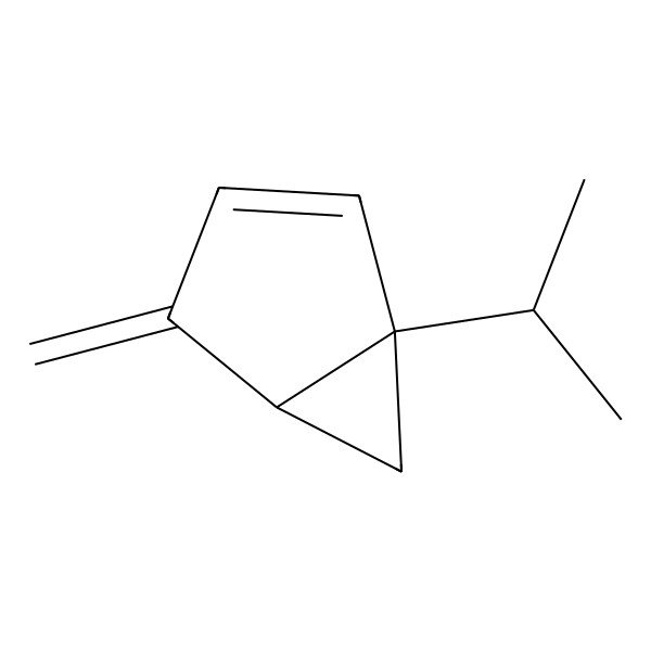 2D Structure of 1-Isopropyl-4-methylenebicyclo[3.1.0]hex-2-ene