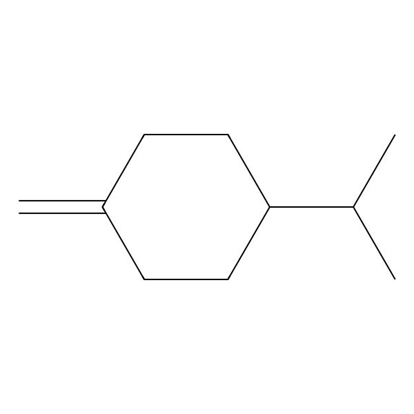 2D Structure of 1-Isopropyl-4-methylenecyclohexane