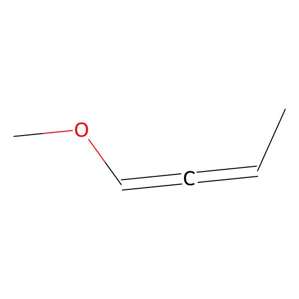 2D Structure of 1-Methoxy-1,2-butadiene