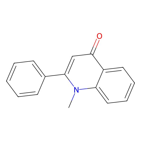 2D Structure of 1-Methyl-2-phenyl-4(1H)-quinolinone