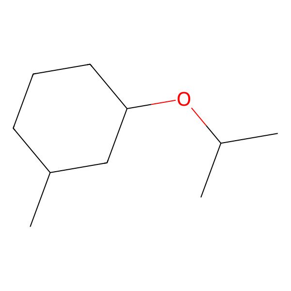 2D Structure of 1-Methyl-3-propan-2-yloxycyclohexane