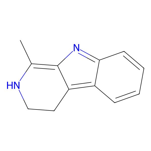 2D Structure of 1-methyl-3,4-dihydro-2H-pyrido[3,4-b]indole