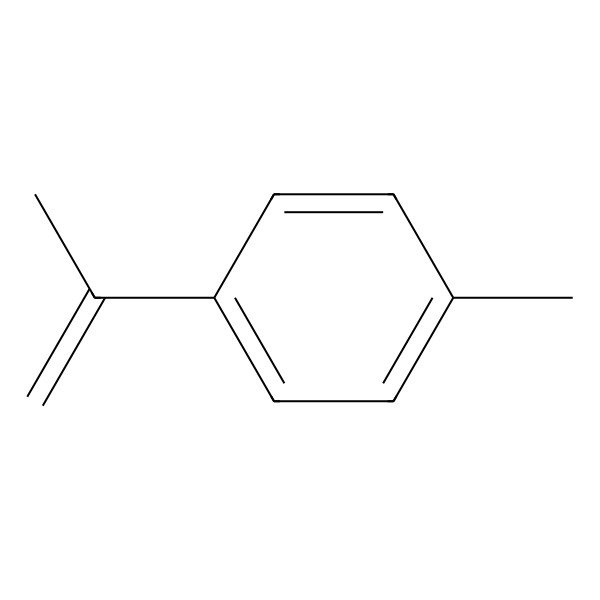 2D Structure of 1-Methyl-4-(prop-1-en-2-yl)benzene
