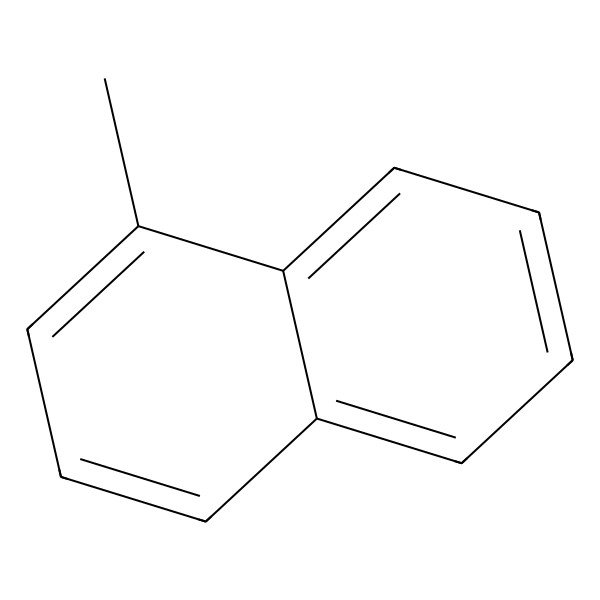 2D Structure of 1-Methylnaphthalene