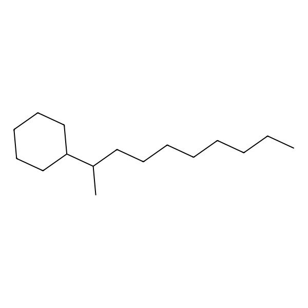 2D Structure of (1-Methylnonyl)cyclohexane