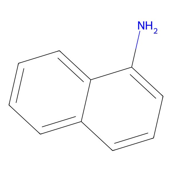 2D Structure of 1-Naphthylamine
