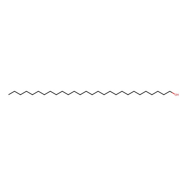 2D Structure of 1-Octacosanol 2D Structure of 1-Octacosanol