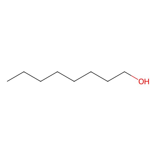 2D Structure of 1-Octanol