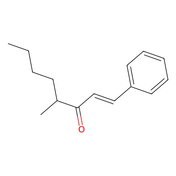 2D Structure of 1-Octen-3-one, (E)-