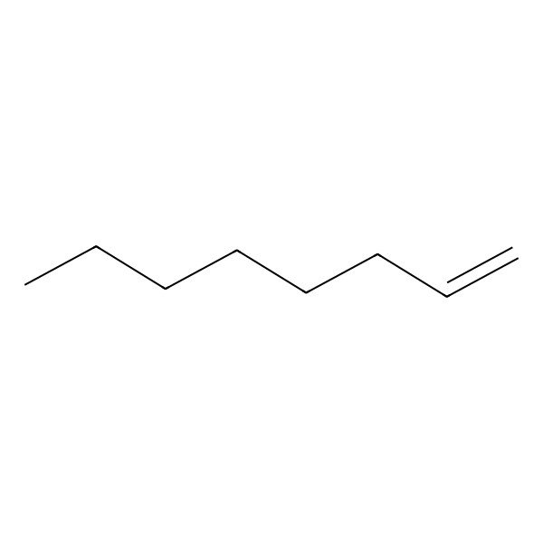 2D Structure of 1-Octene