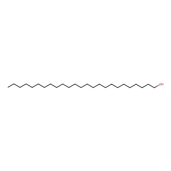 2D Structure of 1-Pentacosanol