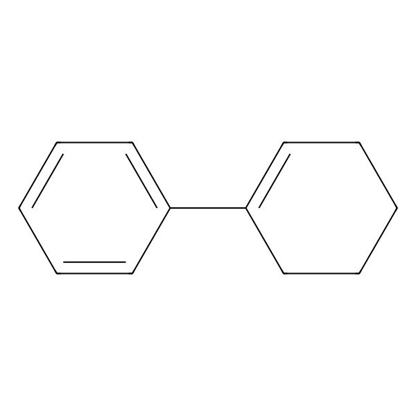 2D Structure of 1-Phenyl-1-cyclohexene 2D Structure of 1-Phenyl-1-cyclohexene