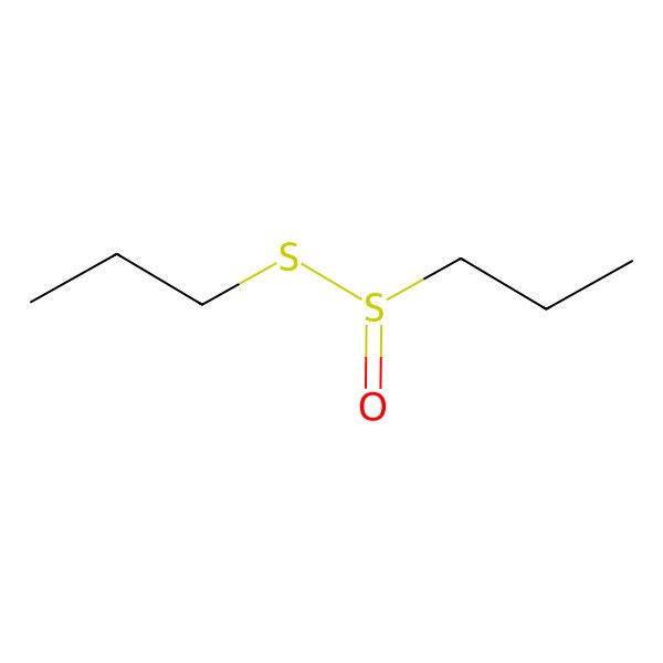 2D Structure of 1-Propanesulfinothioic acid, S-propyl ester