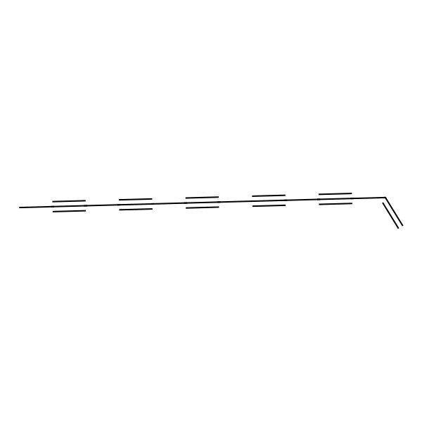 2D Structure of 1-Tridecene-3,5,7,9,11-pentayne