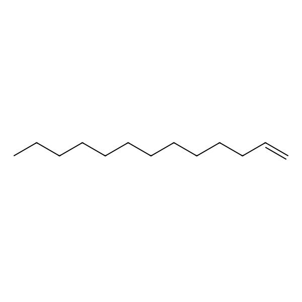 2D Structure of 1-Tridecene