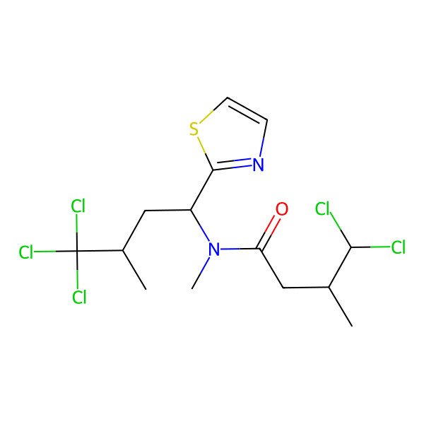 2D Structure of 10-Dechloro-N-methyldysideathiazole