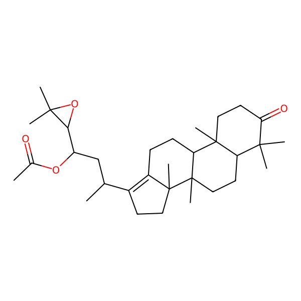 2D Structure of 11-Deoxyalisol B 23-acetate