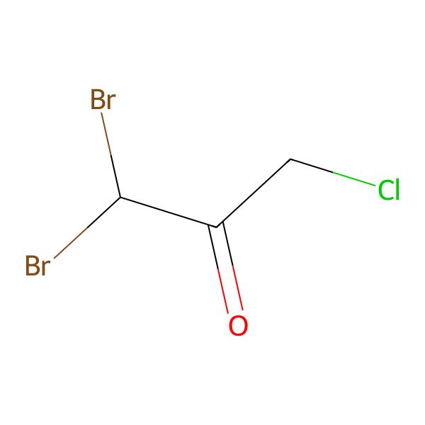 2D Structure of 1,1-Dibromo-3-chloroacetone 2D Structure of 1,1-Dibromo-3-chloroacetone
