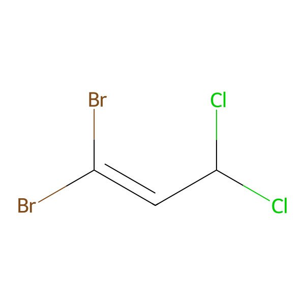 2D Structure of 1,1-Dibromo-3,3-dichloroprop-1-ene 2D Structure of 1,1-Dibromo-3,3-dichloroprop-1-ene