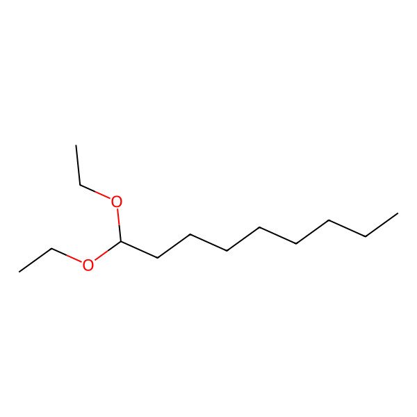 2D Structure of Nonane, 1,1-diethoxy-
