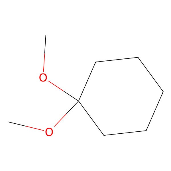 2D Structure of 1,1-Dimethoxycyclohexane 2D Structure of 1,1-Dimethoxycyclohexane