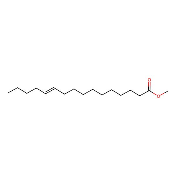 2D Structure of 11-Hexadecenoic acid, methyl ester 2D Structure of 11-Hexadecenoic acid, methyl ester