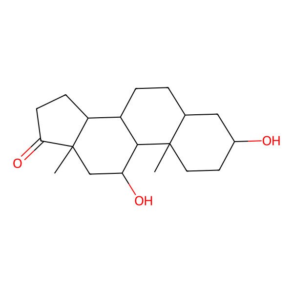 2D Structure of 11-Hydroxyandrosterone