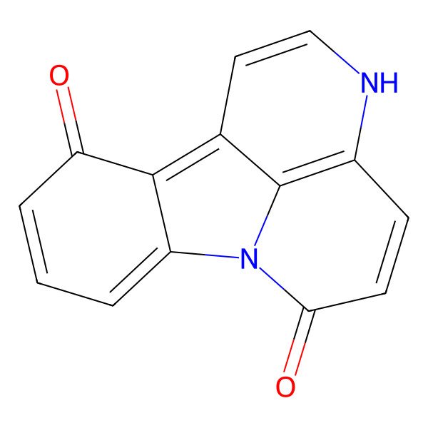 2D Structure of 11-Hydroxycanthin-6-one