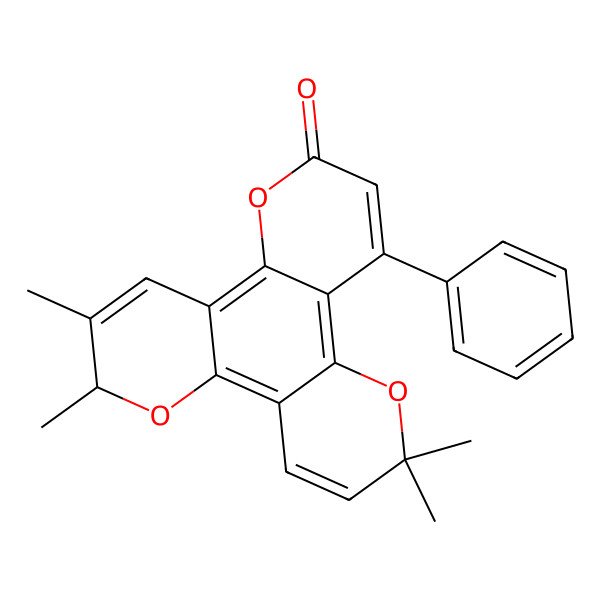 2D Structure of 11,12-Anhydroinophyllum P