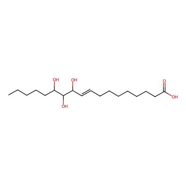 2D Structure of 11,12,13-TriHOME