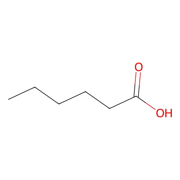 2D Structure of (114C)hexanoic acid