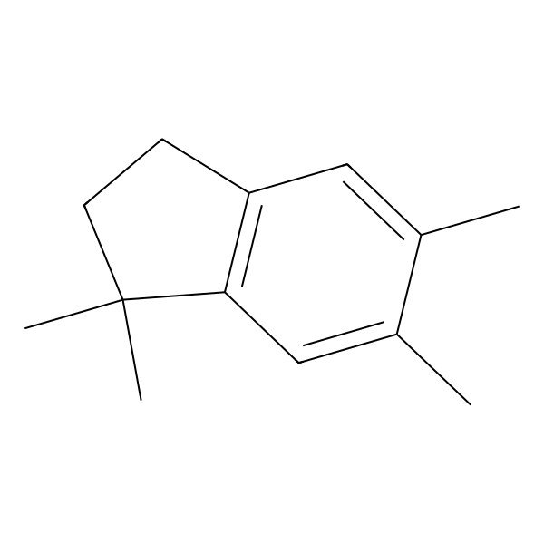 2D Structure of 1,1,5,6-Tetramethylindane 2D Structure of 1,1,5,6-Tetramethylindane