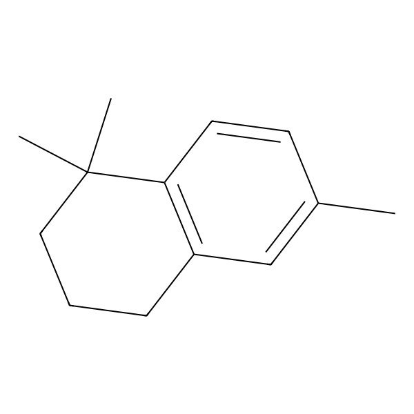 2D Structure of 1,1,6-Trimethyltetralin
