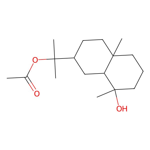 2D Structure of 11beta-Acetoxyselin-4alpha-ol