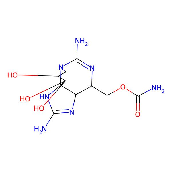 2D Structure of 11beta-Hydroxysaxitoxin