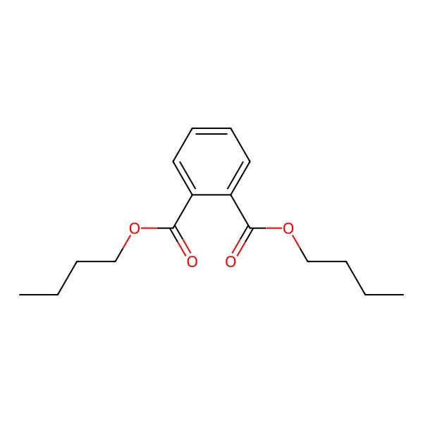 2D Structure of 1,2-Benzenedi(carboxylic-14C)acid, dibutyl ester