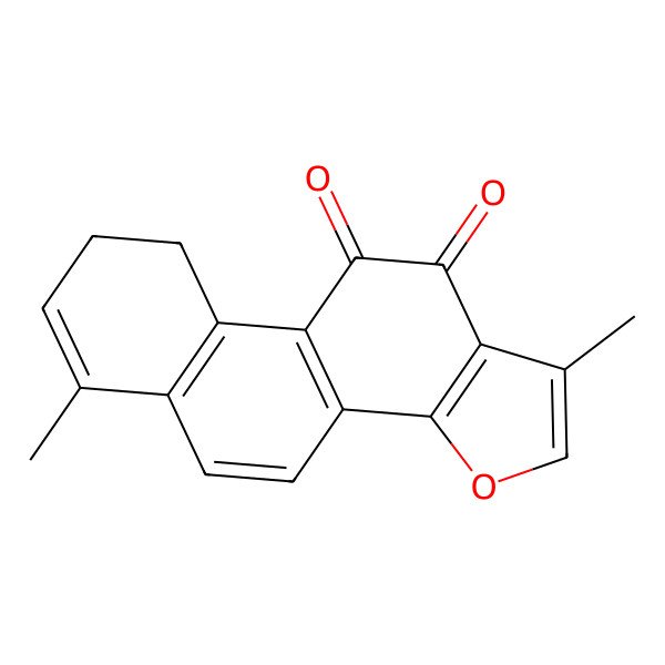 2D Structure of 1,2-Dihydrotanshinquinone