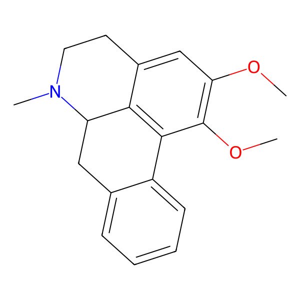 2D Structure of (+/-)-Nuciferine 2D Structure of (+/-)-Nuciferine