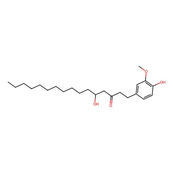 2D Structure of [12]-Gingerol