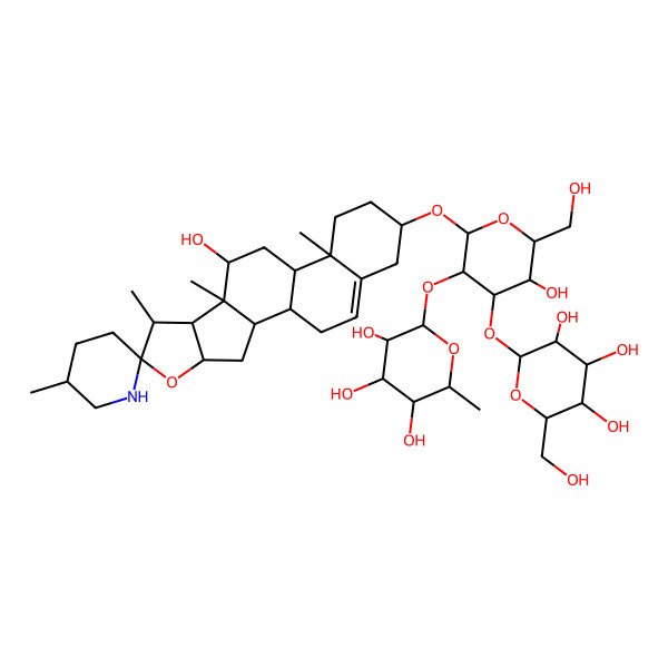 2D Structure of 12-Hydroxysolasonine