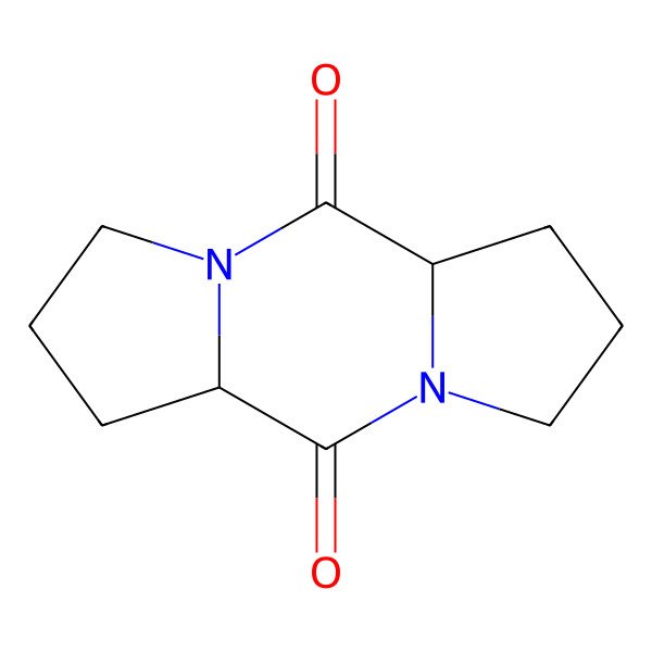 2D Structure of (3R,9S)-1,7-diazatricyclo[7.3.0.03,7]dodecane-2,8-dione