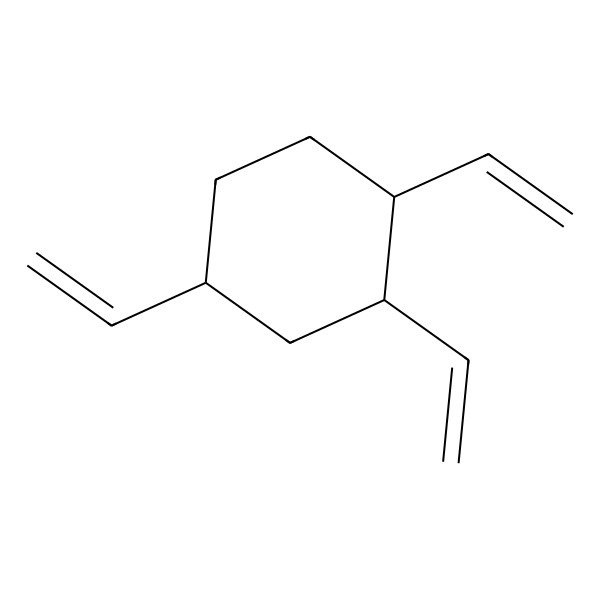 2D Structure of 1,2,4-Trivinylcyclohexane 2D Structure of 1,2,4-Trivinylcyclohexane