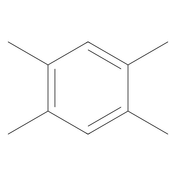 2D Structure of 1,2,4,5-Tetramethylbenzene 2D Structure of 1,2,4,5-Tetramethylbenzene