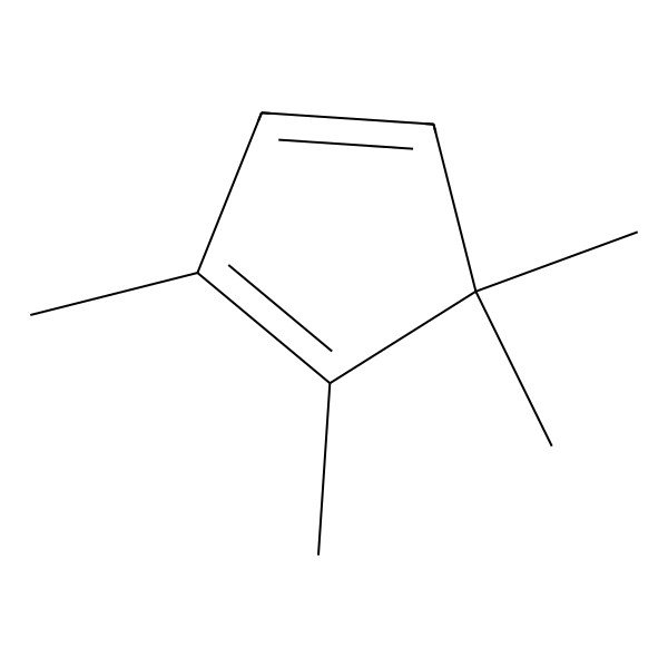 2D Structure of 1,2,5,5-Tetramethyl-1,3-cyclopentadiene