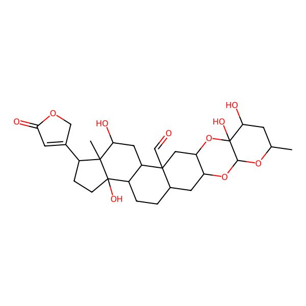 2D Structure of 12beta-Hydroxycalotropin 2D Structure of 12beta-Hydroxycalotropin