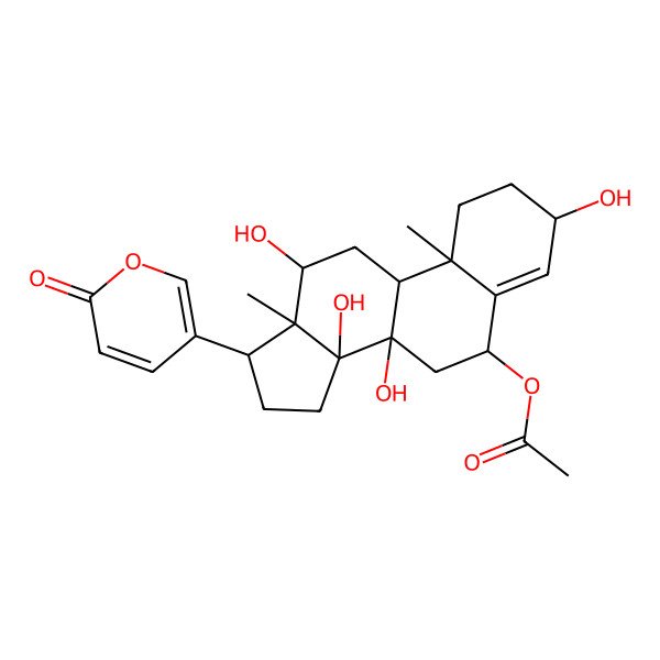 2D Structure of 12beta-Hydroxyscillirosidin