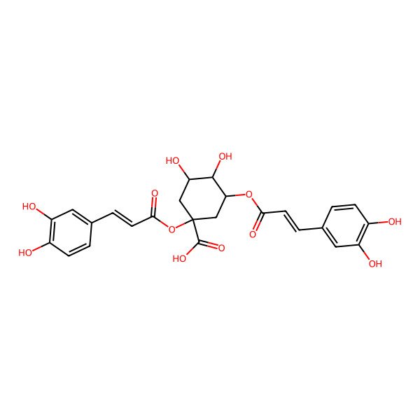 2D Structure of 1,3-Dicaffeoylquinic acid